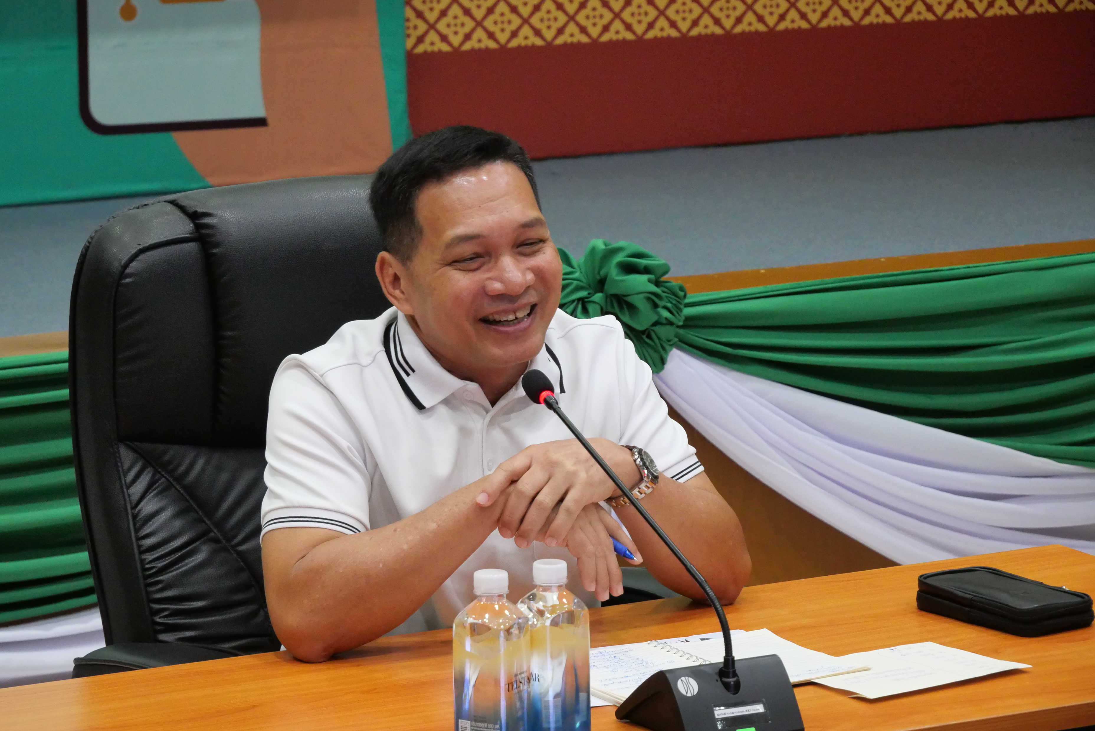 title - สำนักบริหารกองทุน ประชุมหารือและเสวนา “มองย้อนงานปีงบประมาณ 2569 ร่วมคิดวางแผนงานปีงบประมาณ 2570” 
